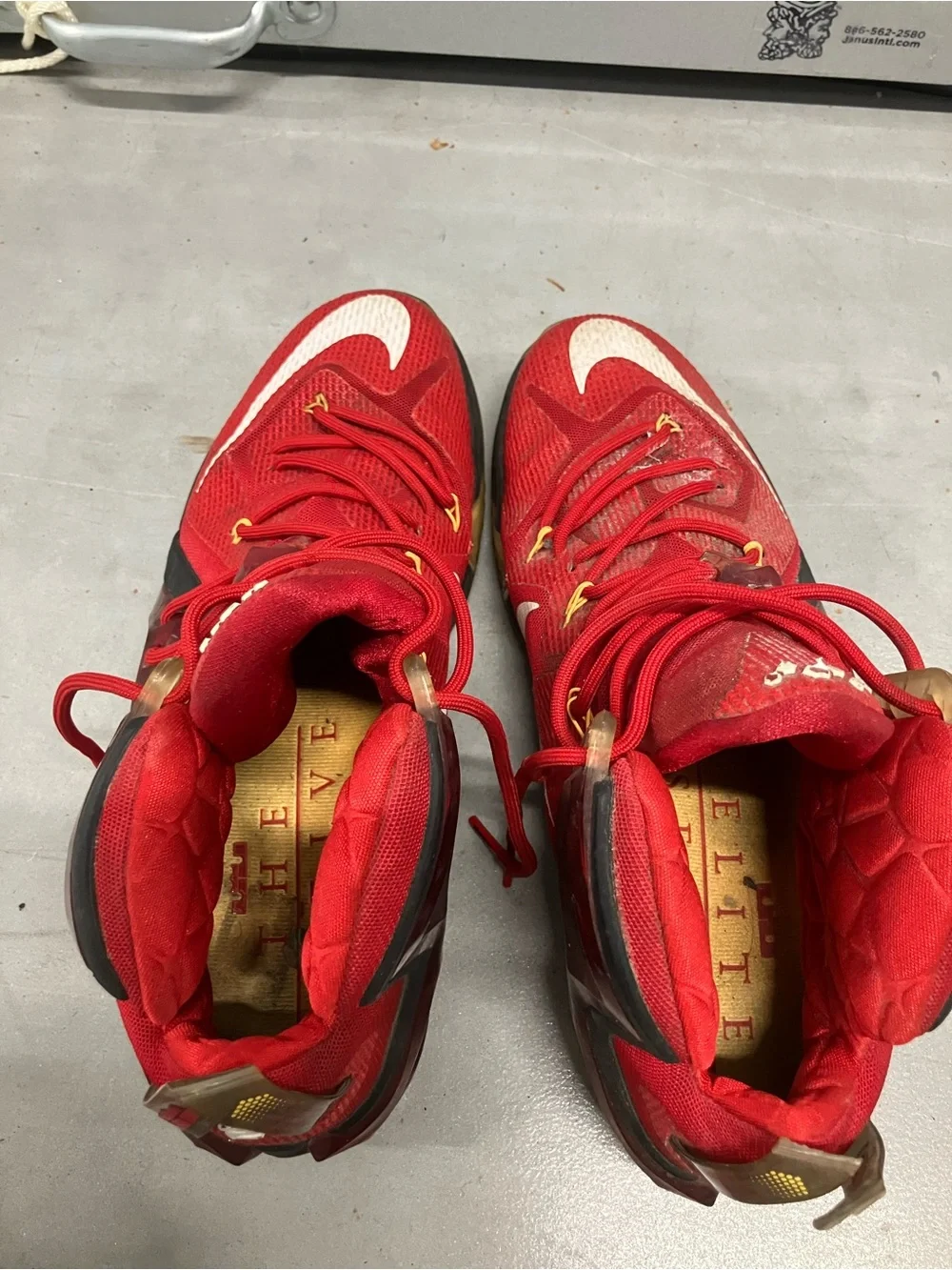 Nike RARE LeBron XII 12 ignite elite team sneakers